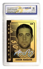CARTÃO DE OURO 23K com assinatura holograma AARON RODGERS Green Bay Packers - GEM-ESTADO PERFEITO 10 comprar usado  Enviando para Brazil
