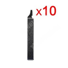 10X lâmina de chave dobrável flip controle remoto sem cortes para Chevrolet Cruze Sonic Spark HU100 comprar usado  Enviando para Brazil