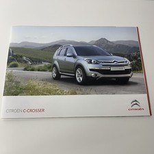 Citroen crosser brochure d'occasion  Expédié en Belgium
