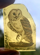 Stained glass owl for sale  BATTLE