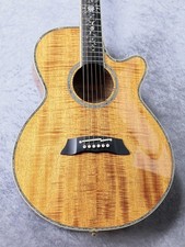 Guitarra elétrica acústica Takamine DMP100K N modelo All Core com estojo macio comprar usado  Enviando para Brazil
