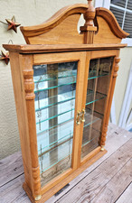 Curio cabinet wood for sale  Brick