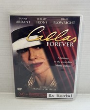 Callas Forever DVD Região 4 PAL Loja de Vídeo Ex Aluguel Filme Jeremy Irons comprar usado  Enviando para Brazil