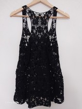 Black crochet summer for sale  ST. LEONARDS-ON-SEA