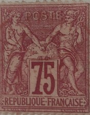 Używany, sprzedam znaczek z Francji 1876 rok na sprzedaż  PL