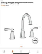 Moen banbury widespread for sale  Anderson