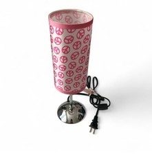 Luminária portátil placa de paz rosa mini abajur de mesa estilo retrô adolescente menina comprar usado Luminária portátil placa de paz rosa mini abajur de mesa estilo retrô adolescente menina comprar usado  Enviando para Brazil