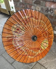 Old chinese parasol for sale  HINCKLEY