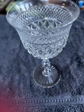 One crystal goblet for sale  CORWEN