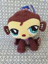 Peluche singe chocolat d'occasion  Le Faouët