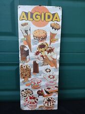 Targa latta gelati usato  Tribiano