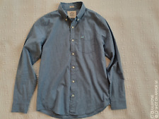 WOW Hollister Abercrombie Fitch Camisa Masculina Manga Longa Botão EPIC FLEX STRETCH P, usado comprar usado  Enviando para Brazil