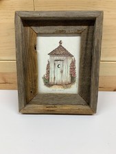 Primitive framed picture for sale  Bucyrus
