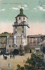AK aus Lublin Brama Krakowska Polen Ansichtskarte (14400) na sprzedaż  Wysyłka do Poland