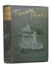 TREASURE ISLAND BY ROBERT LOUIS STEVENSON 1892 ILLUSTRATED EDITION, usado comprar usado  Enviando para Brazil