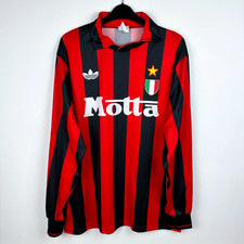 Camisa de futebol manga comprida original AC Milan 1992-1993 Home Maglia Calcio Adidas comprar usado  Enviando para Brazil