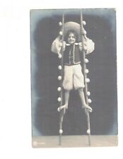 Postal Traut Boy en zancos decorado con huevos fantasía Pascua RPPC TA1887 segunda mano  Embacar hacia Argentina