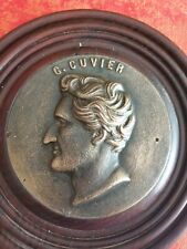 Medaillon bronze cuvier d'occasion  France