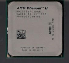 AMD Phenom II X2 555 HDZ555WFK2DGM 3.20GHz soquete AM3 testado Malásia processos de CPU comprar usado  Enviando para Brazil