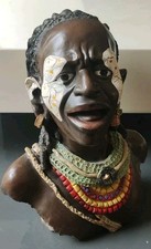 Sculpture buste guerrier d'occasion  Habsheim