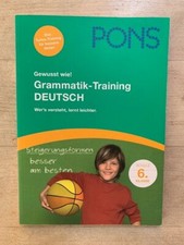 Grammatik training deutsch gebraucht kaufen  München