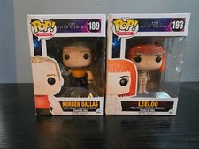 Funko Pop! Fifth Element Korben Dallas #189 & Leeloo #193 (caixas levemente sujas) comprar usado  Enviando para Brazil