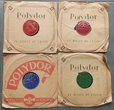 Lot disques polydor d'occasion  Maîche