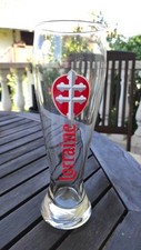 Verre bière lorraine d'occasion  Sarreguemines