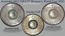 Moedas coloridas Austrália 2023 FIFA™ Copa do Mundo Feminina 2023 3 x $2 - Não circuladas comprar usado  Enviando para Brazil