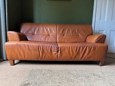 Ikea leather tan for sale  ALTON