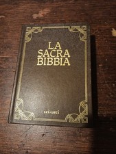 Sacra bibbia cei usato  Lucca