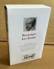 Montaigne. essais. pléiade d'occasion  Saint-Mandé