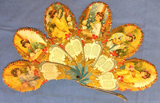 Calendar 1908 folding for sale  Neshanic Station