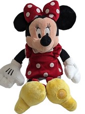 Boneca de pelúcia Disney Minnie Mouse Disney Store oficial autêntica 18” bolinhas vermelhas comprar usado  Enviando para Brazil