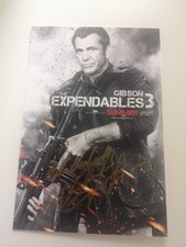 Mel Gibson Autogramm signed autograph Schauspieler Actor Hollywood Expendables  comprar usado  Enviando para Brazil