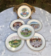 Rare lot assiettes d'occasion  Saint-Geniès-de-Malgoirès