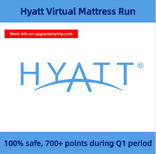 Vendedor dos EUA - Colchão virtual Hyatt corrida para noites e pontos, 700 pontos/noite comprar usado  Enviando para Brazil
