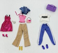 Lote de 3 trajes de muñeca Barbie Mattel con accesorios y zapatos segunda mano  Embacar hacia Argentina