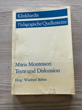 Maria montessori texte gebraucht kaufen  Oberhausen