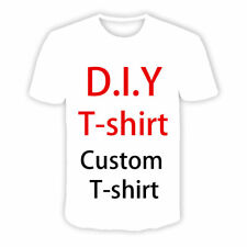 Faça você mesmo suas próprias fotos personalize suas fotos camisetas impressas em 3D para mulheres/homens comprar usado  Enviando para Brazil