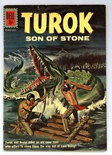 Turok Son of Stone 27 (VG) Águas Perigosas, Comedores de Carne! Quadrinhos Dell 1962 c283 comprar usado  Enviando para Brazil