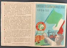 Tessera g.g.i.l. 1954 usato  Gatteo