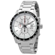 Relógio Citizen masculino cronógrafo quartzo mostrador branco - AN3680-50A NOVO comprar usado  Enviando para Brazil