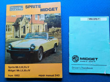 Midget sprite repair for sale  SOUTHWELL
