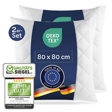 Kopfkissen set 80x80 gebraucht kaufen  Hamburg