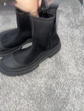 Zara black boots for sale  LIVERPOOL