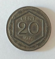 Centesimi 1919 esagono usato  Italia
