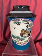 Japanese pottery vase for sale  LEAMINGTON SPA
