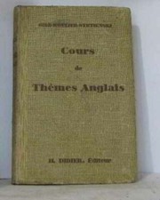 Cours thèmes anglais d'occasion  Bazouges-la-Pérouse