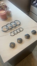 Audi grill badges for sale  BOLTON